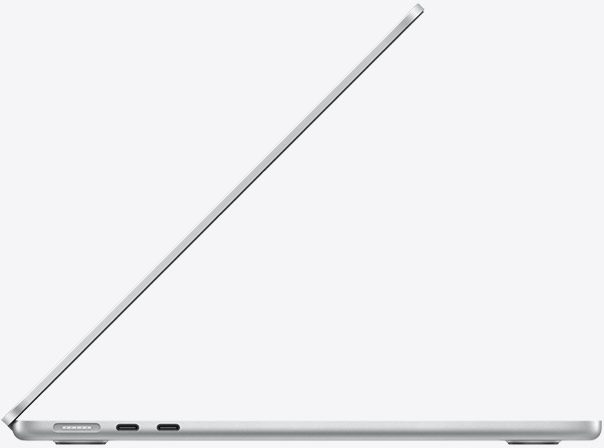 Apple MacBook Air 15 colos M5 ezüst laptop – termékfotó 2