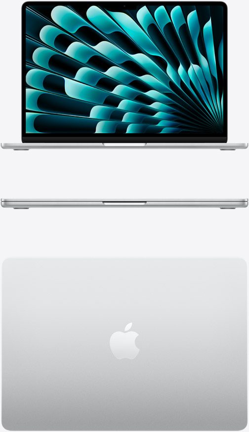 Apple MacBook Air 15 colos M5 ezüst laptop – termékfotó 3