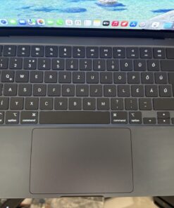 MacBook Air 13" M2 gyári magyar billentyűzet és trackpad, éjfekete