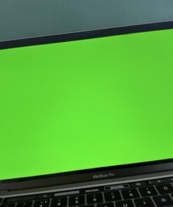 Apple MacBook Pro 13" 2020 i7 16GB/512GB asztroszürke – zöld kijelzőteszt
