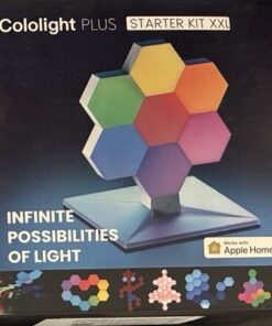 Cololight PLUS Starter Kit XXL – 7 modulos okos LED hatszög, Apple HomeKit