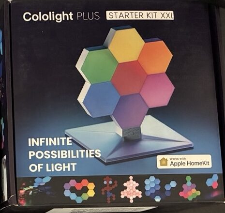 Cololight PLUS Starter Kit XXL – 7 modulos okos LED hatszög, Apple HomeKit