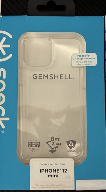 Speck GemShell áttetsző tok – iPhone 12 mini