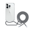 Spello Crossbody víztiszta szilikon tok vállpánttal – iPhone 15 Pro