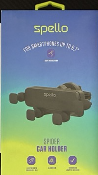 Spello Spider autós telefontartó szellőzőrácsra