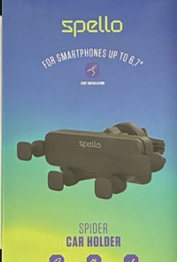 Spello Spider autós telefontartó szellőzőrácsra
