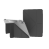 SwitchEasy Origami Nude kihajtható tok átlátszó hátlappal – iPad 10,9" (10. generáció, 2022), fekete